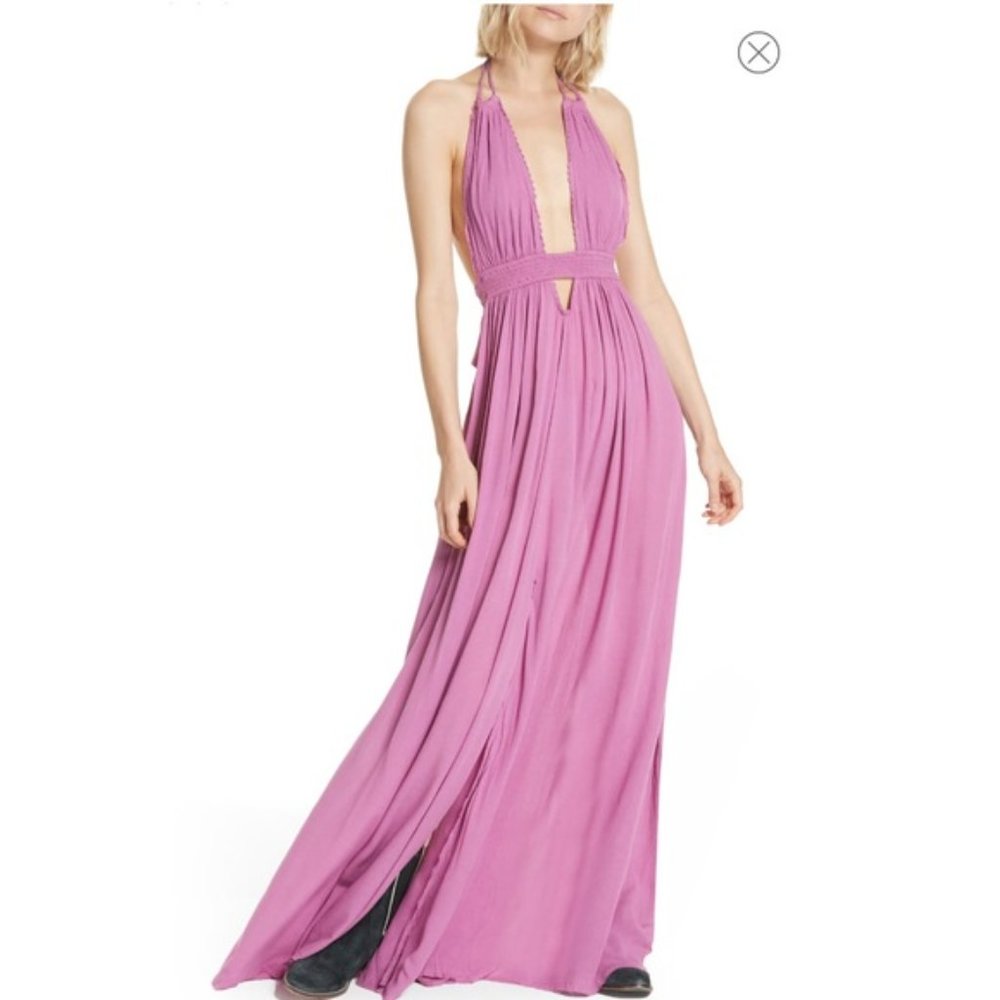 Free People Look Into The Sun Maxi Violet